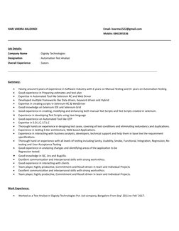 HARI VARMA KALIDINDI
                 Email- kvarma1522@gmail.com