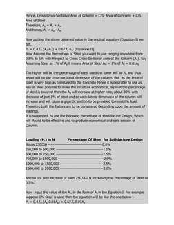 Column Design and Load Calculation Guide | PDF | Column | Buckling