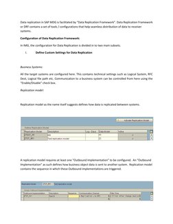 SAP MDG Data Replication Framework Guide | PDF | Replication (Computing ...