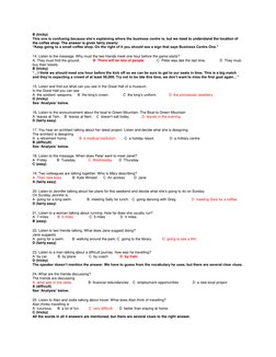Aptis Listening Practice Test Guide | PDF | Art