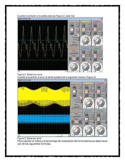 Cuando lo simulen si la salida está así Figura 2, está mal. 
 
Figura 2. Señal con error. 
Cuando encuentren el error la seña
