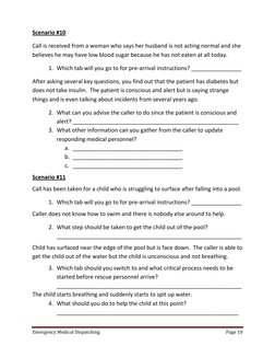 Emergency Medical Dispatch Training Guide | PDF | Dispatcher ...