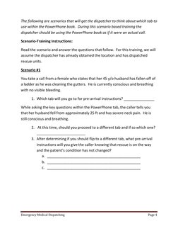 Emergency Medical Dispatch Training Guide | PDF | Dispatcher ...