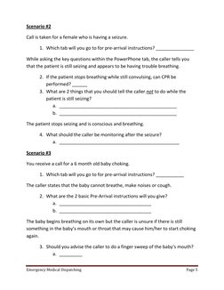 Emergency Medical Dispatch Training Guide | PDF | Dispatcher ...