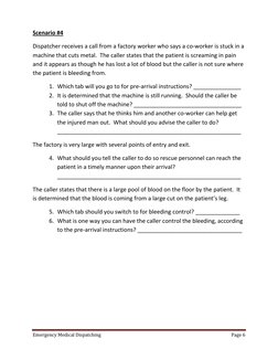 Emergency Medical Dispatch Training Guide | PDF | Dispatcher ...