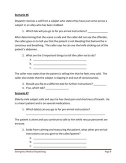 Emergency Medical Dispatch Training Guide | PDF | Dispatcher ...