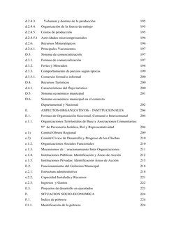 d.2.4.3.   
Volumen y destino de la producción  
 
 
 
195 
d.2.4.4.   Organización de la fuerza de trabajo 
 
 
 
 
195 
d.2