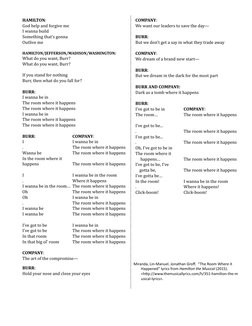 Hamilton Musical Lyrics Compilation | PDF | Hamilton (Musical ...