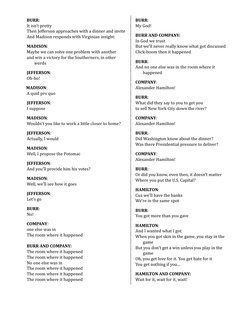 Hamilton Musical Lyrics Compilation | PDF | Hamilton (Musical ...
