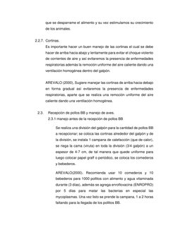 que se desparrame el alimento y su vez estimulamos su crecimiento 
de los animales. 
 
2.2.7. Cortinas. 
Es importante hacer