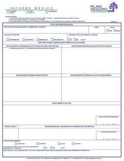 I N F O R M E  M É D I C O