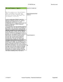 371265785.xlsx
Security Level
11/10/2017
Huawei Proprietary - Restricted Distribution
Page9of45
The performance impact.
38-00