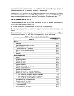 9 
 
específico aparente que corresponda a las condiciones más desfavorables; por ejemplo, el 
del material húmedo en los e