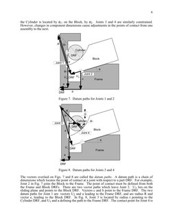 6
the Cylinder is located by φ1; on the Block, by φ2.  Joints 3 and 4 are similarly constrained.  
However, changes in comp