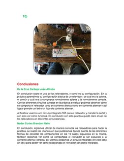 10) 
  
 
 
 
 
 
 
 
 
 
 
Conclusiones  
De la Cruz Carbajal José Alfredo 
En conclusión sobre el uso de los relevado