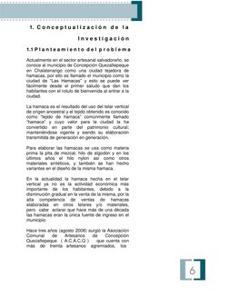 1.  C o n c e p t u a l i z a c i ó n   d e   l a   
 I n v e s t i g a c i ó n 
1.1 P l a n