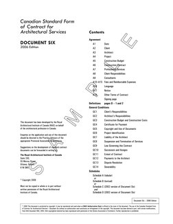 RAIC Doc 6 | PDF | Architect | Copyright
