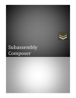 Autodesk Subassembly Composer Guide | PDF | Parameter (Computer ...