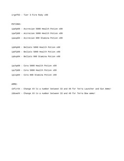 RF Online GM Commands Guide | PDF | Weaponry | Leisure
