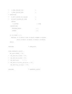 ALV Report with Field Catalog Example | PDF | Computer Programming ...