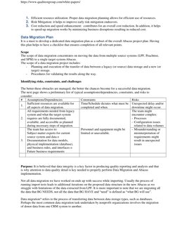 Data Migration Toolkit for MFIs | PDF | Verification And Validation ...