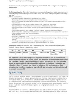Data Migration Toolkit for MFIs | PDF | Verification And Validation ...