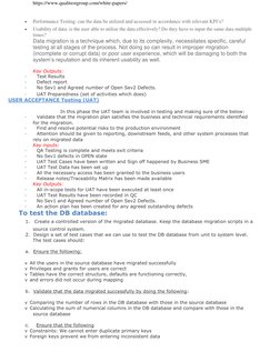 Data Migration Toolkit for MFIs | PDF | Verification And Validation ...