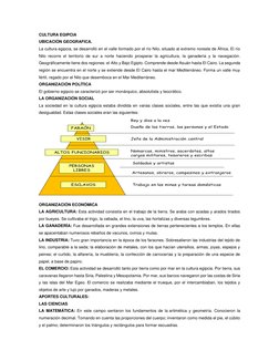 CULTURA EGIPCIA  
UBICACIÓN GEOGRAFICA. 
La cultura egipcia, se desarrolló en el valle formado por el río Nilo, situado al ex