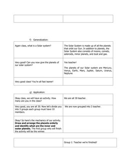 6th Grade Solar System Lesson Plan | PDF | Solar System | Jupiter