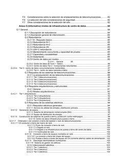 F.5
Consideraciones sobre la selección de emplazamientos de telecomunicaciones...........82
F.6
La selección del sitio consid