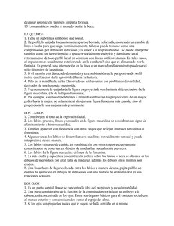 de ganar aprobación, también simpatía forzada.
13. Los asmáticos pueden a menudo omitir la boca.
LA QUIJADA
1. Tiene un papel