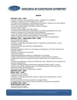 - 4 - 
 
 
CURSOS DE AUTOMOCION EN ELECTRICIDAD Y ELECTRONICA AUTOMOTRIZ, REPAR