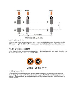 AASHTO HL-93 Truck Loading Explained | PDF | Tire | Truck