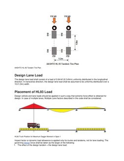 AASHTO HL-93 Truck Loading Explained | PDF | Tire | Truck