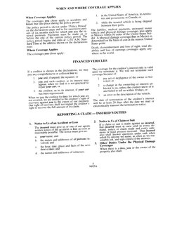 State Farm Auto Policy | PDF