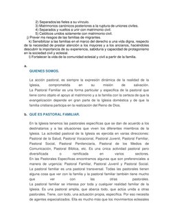 Objetivos de la Pastoral Familiar Católica | PDF | Familia | Iglesia ...