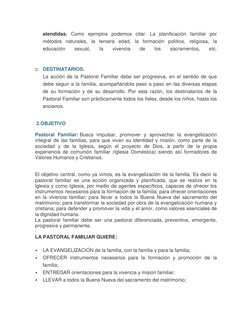Objetivos de la Pastoral Familiar Católica | PDF | Familia | Iglesia ...