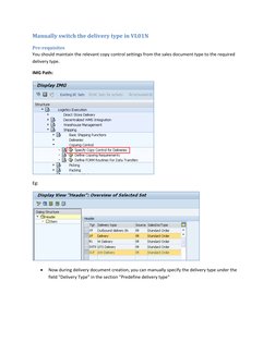Switching Delivery Types in SAP SD | PDF | Computer Engineering | Software