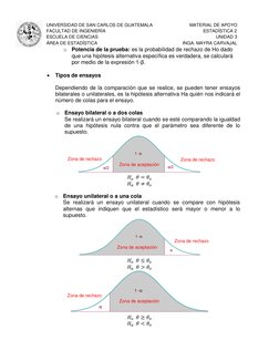 UNIVERSIDAD DE SAN CARLOS DE GUATEMALA                             MATERIAL DE APOYO 
FACULTAD DE INGENIERÍA
