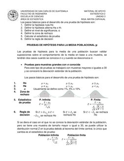 UNIVERSIDAD DE SAN CARLOS DE GUATEMALA                             MATERIAL DE APOYO 
FACULTAD DE INGENIERÍA