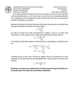 UNIVERSIDAD DE SAN CARLOS DE GUATEMALA                             MATERIAL DE APOYO 
FACULTAD DE INGENIERÍA