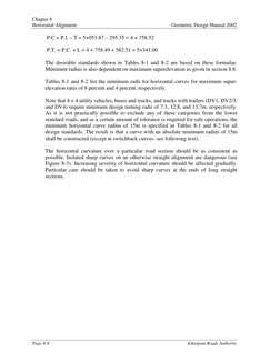 Horizontal Alignment Design Guidelines | PDF | Friction | Curvature