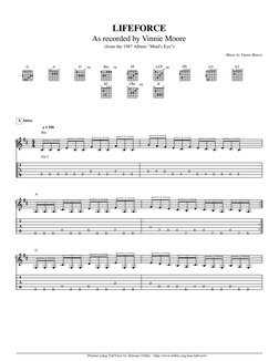 Vinnie Moore - Lifeforce PDF | PDF
