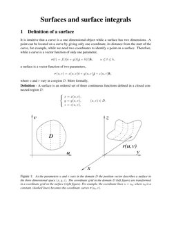 Surface Integrals and Area Elements | PDF | Sphere | Coordinate System