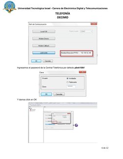 Universidad Tecnológica Israel - Carrera de Electrónica Digital y Telecomunicaciones 
TELEFONÍA 
DECIMO 
 
6 de 12 
 
 
Ingre