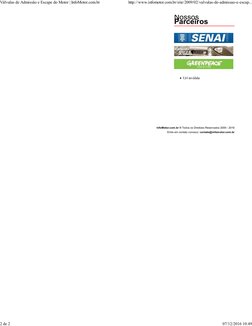 Nossos
Parceiros
Url inválida
InfoMotor.com.br ® Todos os Direitoes Reservados 2009 - 2016
Entre em contato conosco: contato@