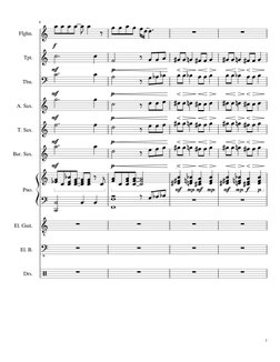 8
Flghn.
Tpt.
Tbn.
A. Sax.
T. Sax.
Bar. Sax.
Pno.
El. Guit.
El. B.
Drs.




















