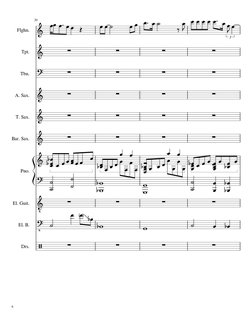 
20
Flghn.
Tpt.
Tbn.
A. Sax.
T. Sax.
Bar. Sax.
Pno.
El. Guit.
El. B.
Drs.























