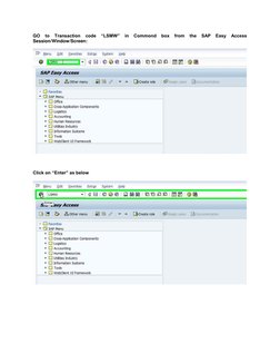 Lsmw Transaction LSMW Guide for SAP Data Uploads | PDF | Microsoft Excel | Debits And ...