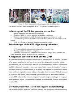 Figure -3: Work station and carrier arrangement in the UPS system 
The work station and carrier arrangement in the UPS syst